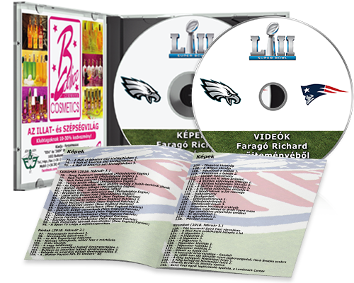Super Bowl dupla dvd felépítése